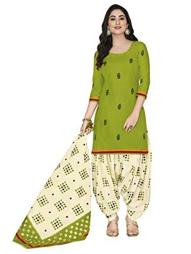 miraan cotton printed readymade salwar suit for women(miraansgpri423, xxx-large, green)
