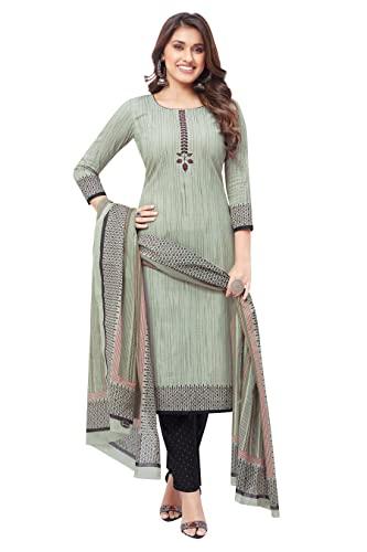 miraan cotton printed readymade salwar suit for women (miraanband2313l_grey_large)