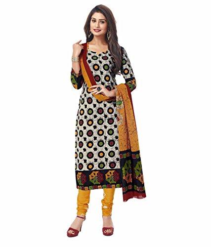 miraan women's printed unstitched cotton dress material (san7028_multi-coloured_free size)