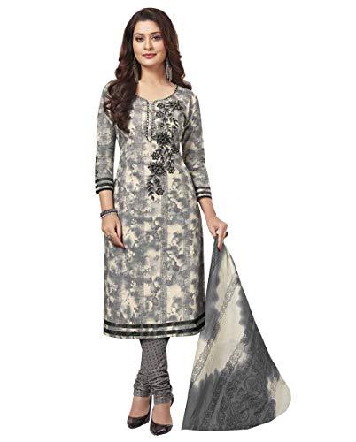 miraan women cotton salwar suit (miraanband1819xl_grey_xl)