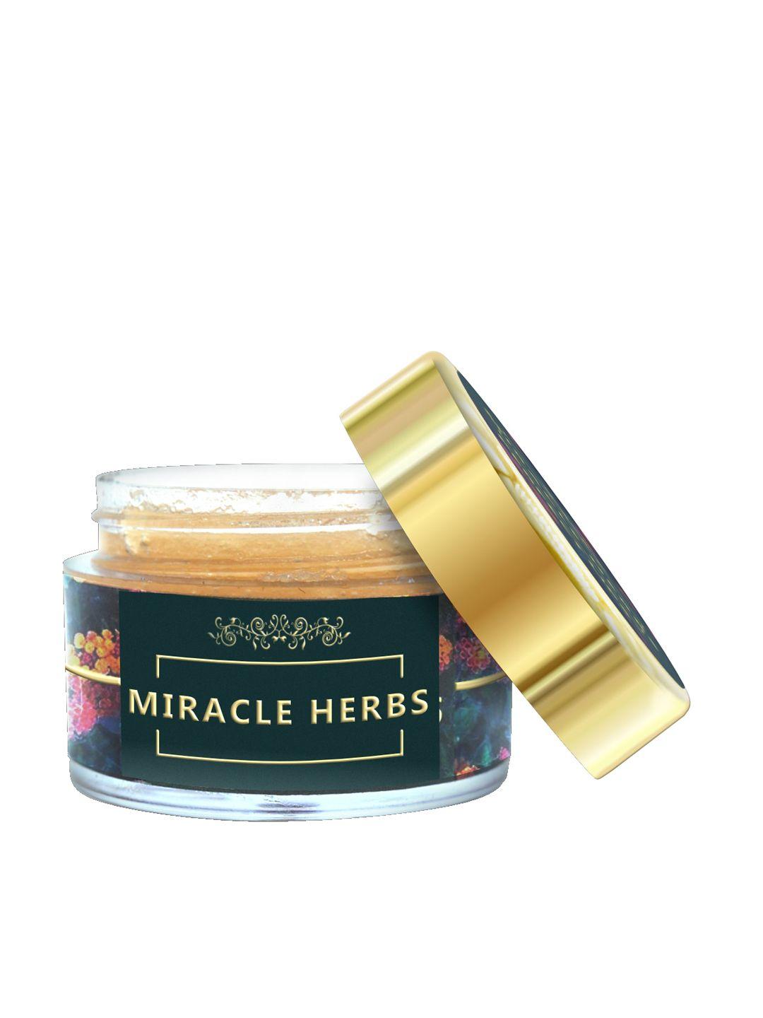 miracle herbs unisex green perfect lip treatment balm & exfoliator