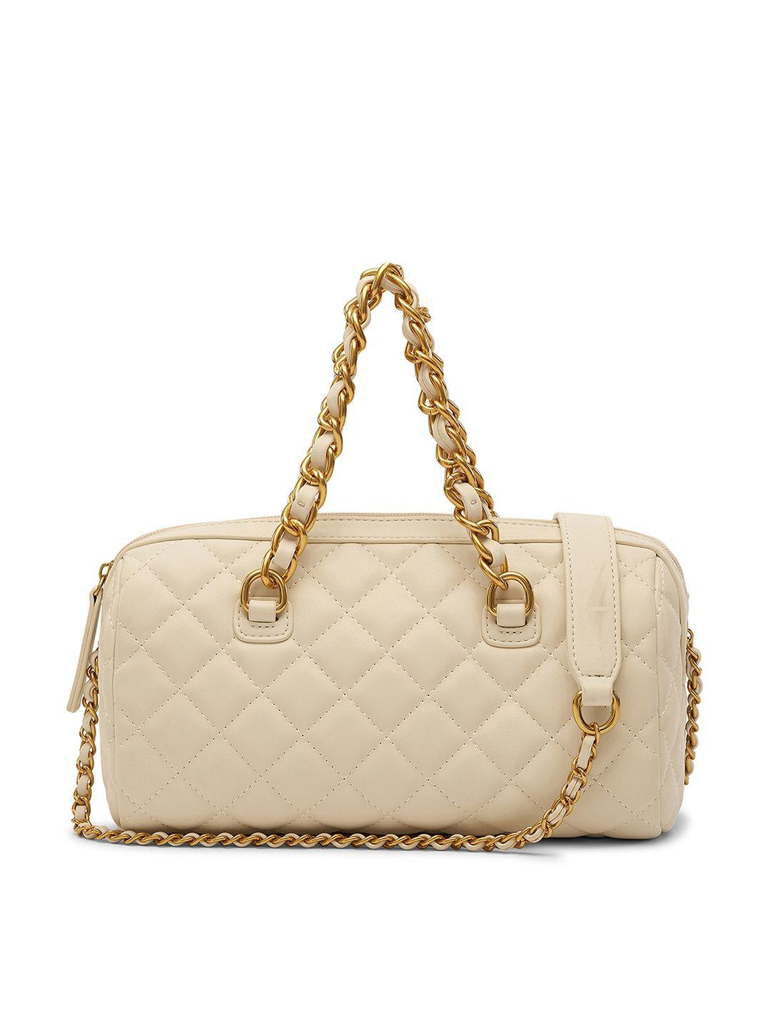 miraggio quilted crossbody bag with top-handle