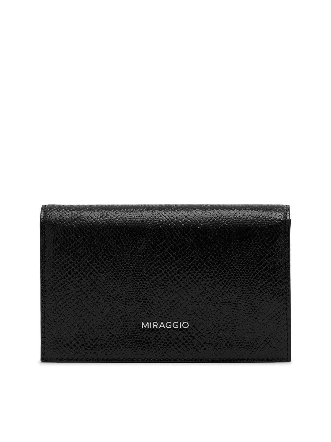 miraggio structured sling bag