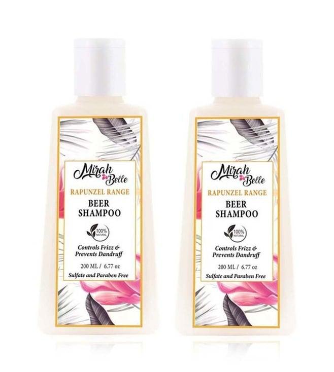 mirah belle beer shampoo (pack of 2)