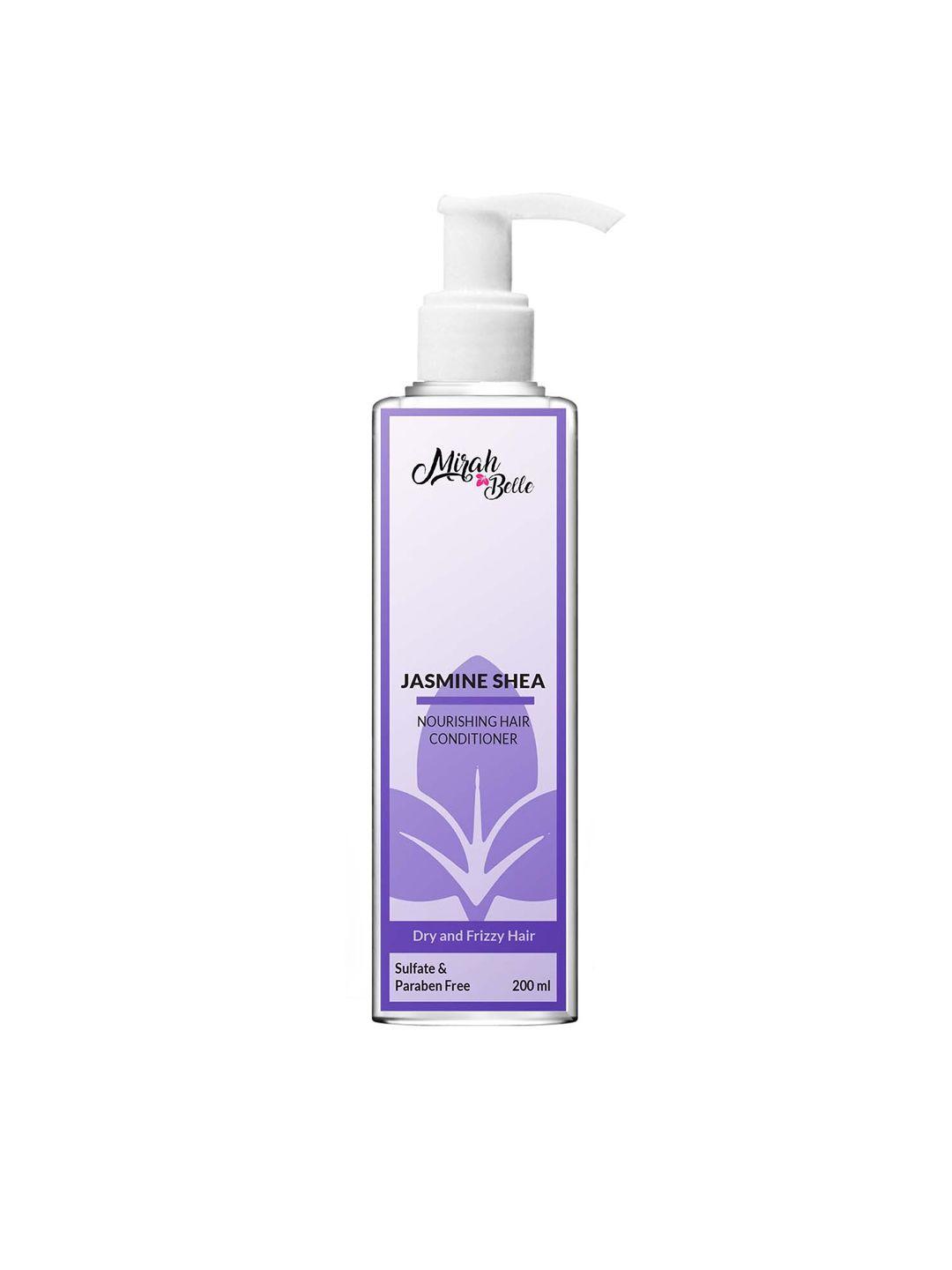 mirah belle jasmine shea & banana hair conditioner - 200 ml