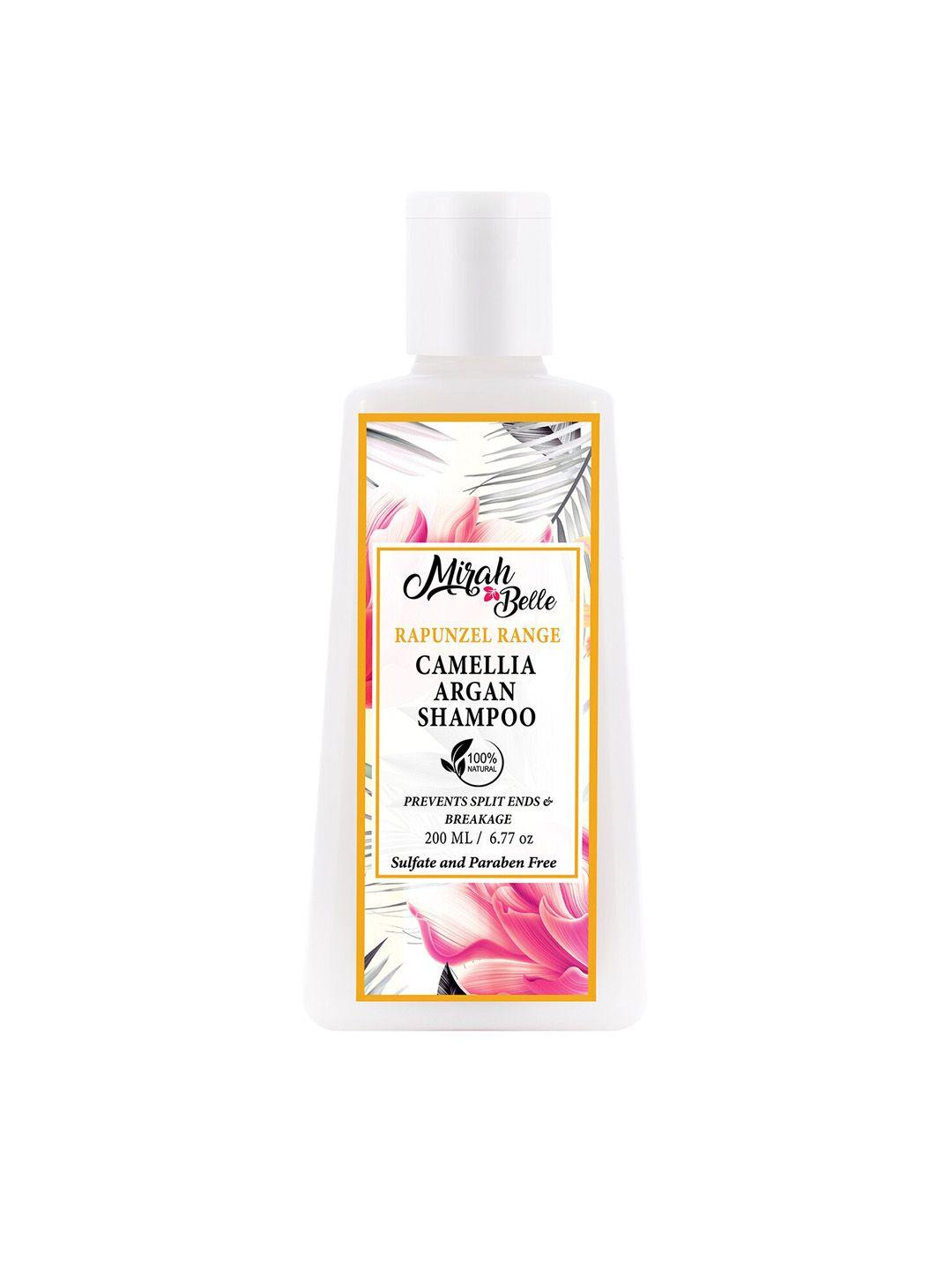 mirah belle unisex camellia argan shampoo 200 ml