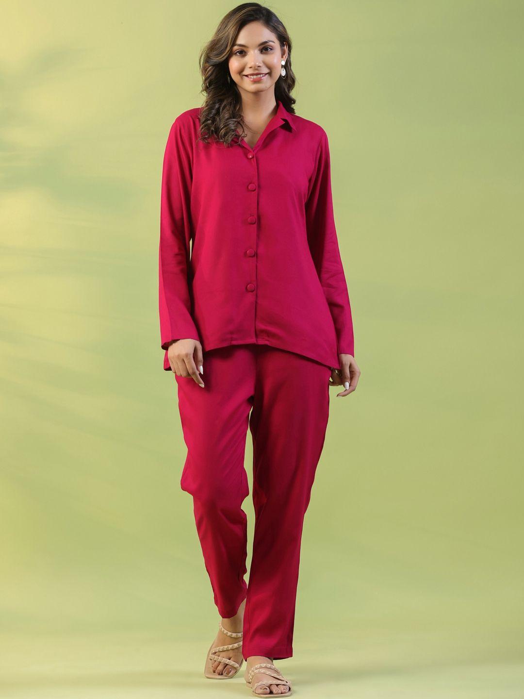 mirari long sleeves shirt with trousers