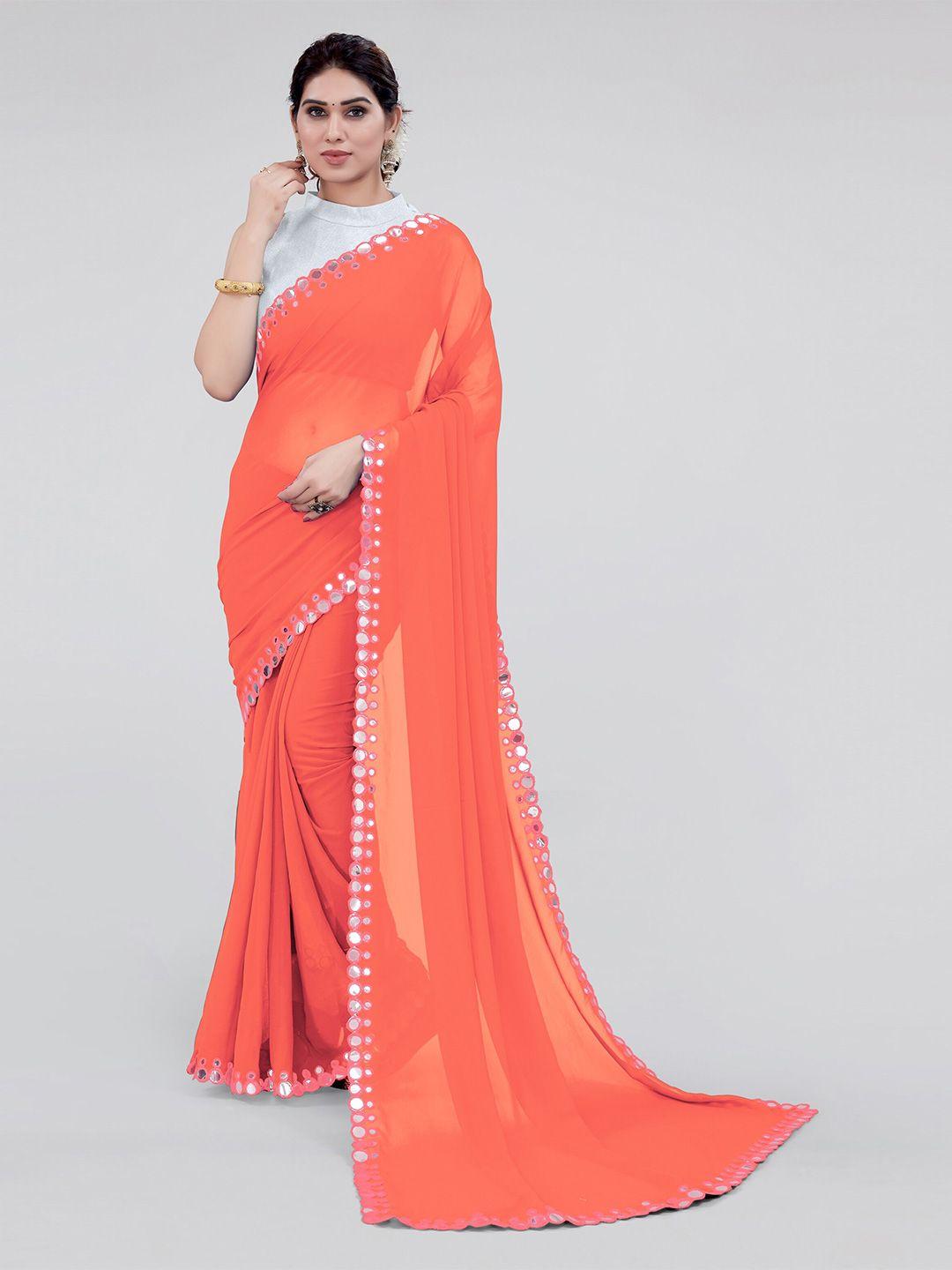mirchi fashion mirror embellished saree