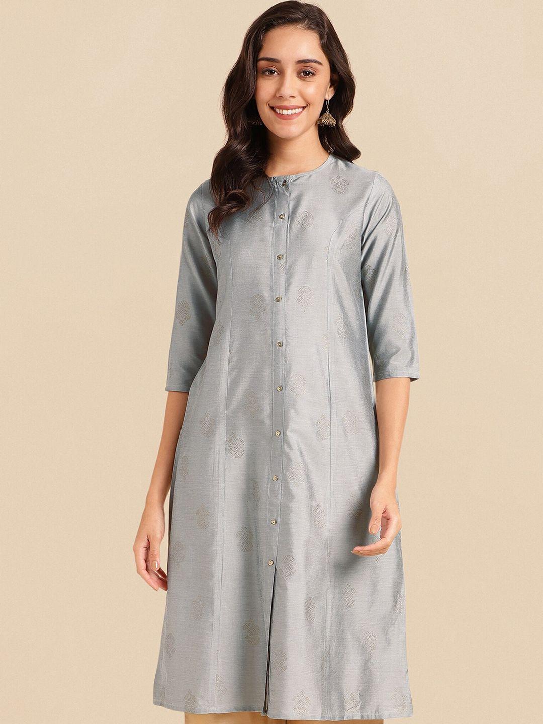 mirchi fashion ethnic motifs printed a-line kurta