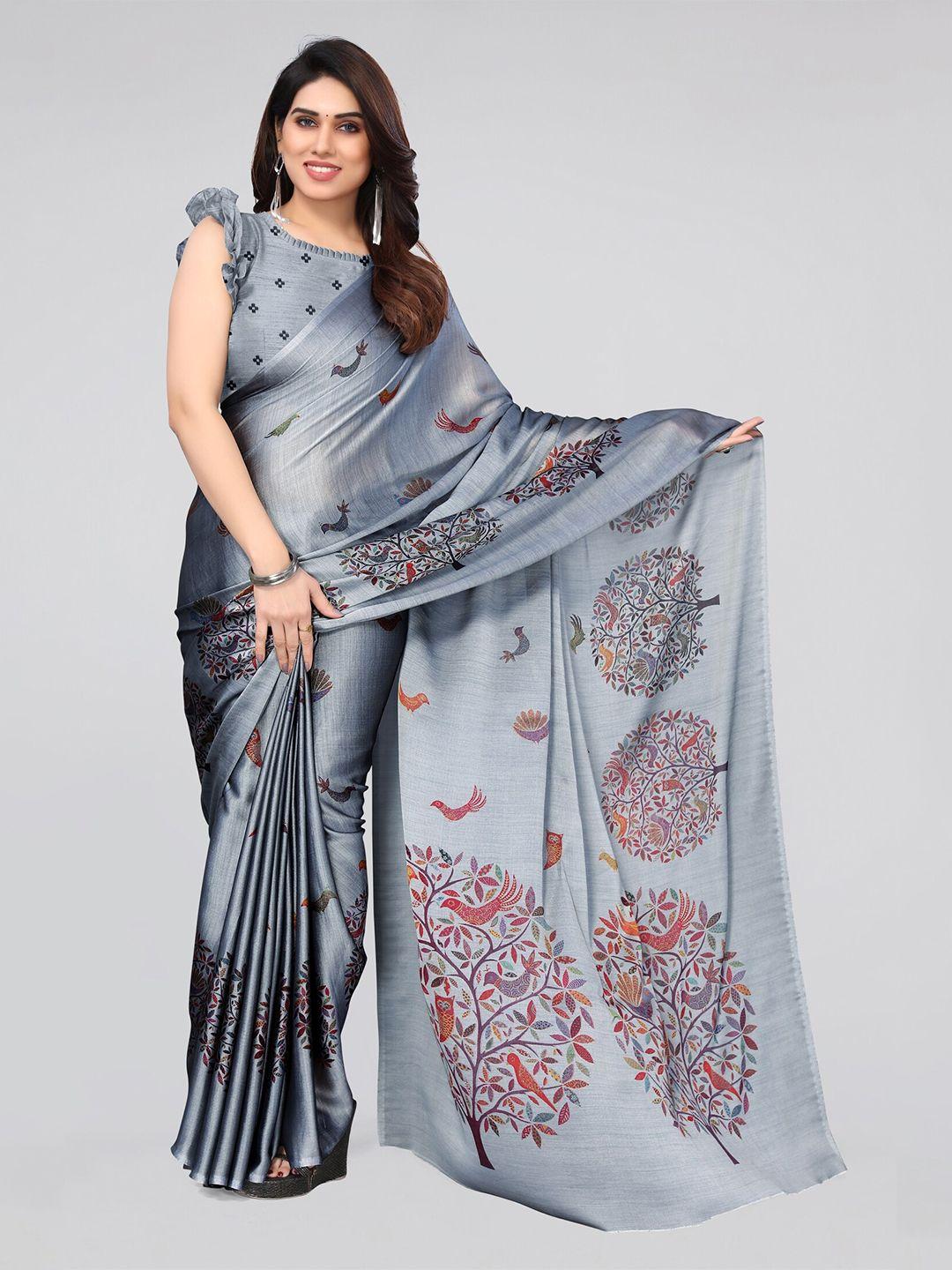 mirchi fashion ethnic motifs printed saree