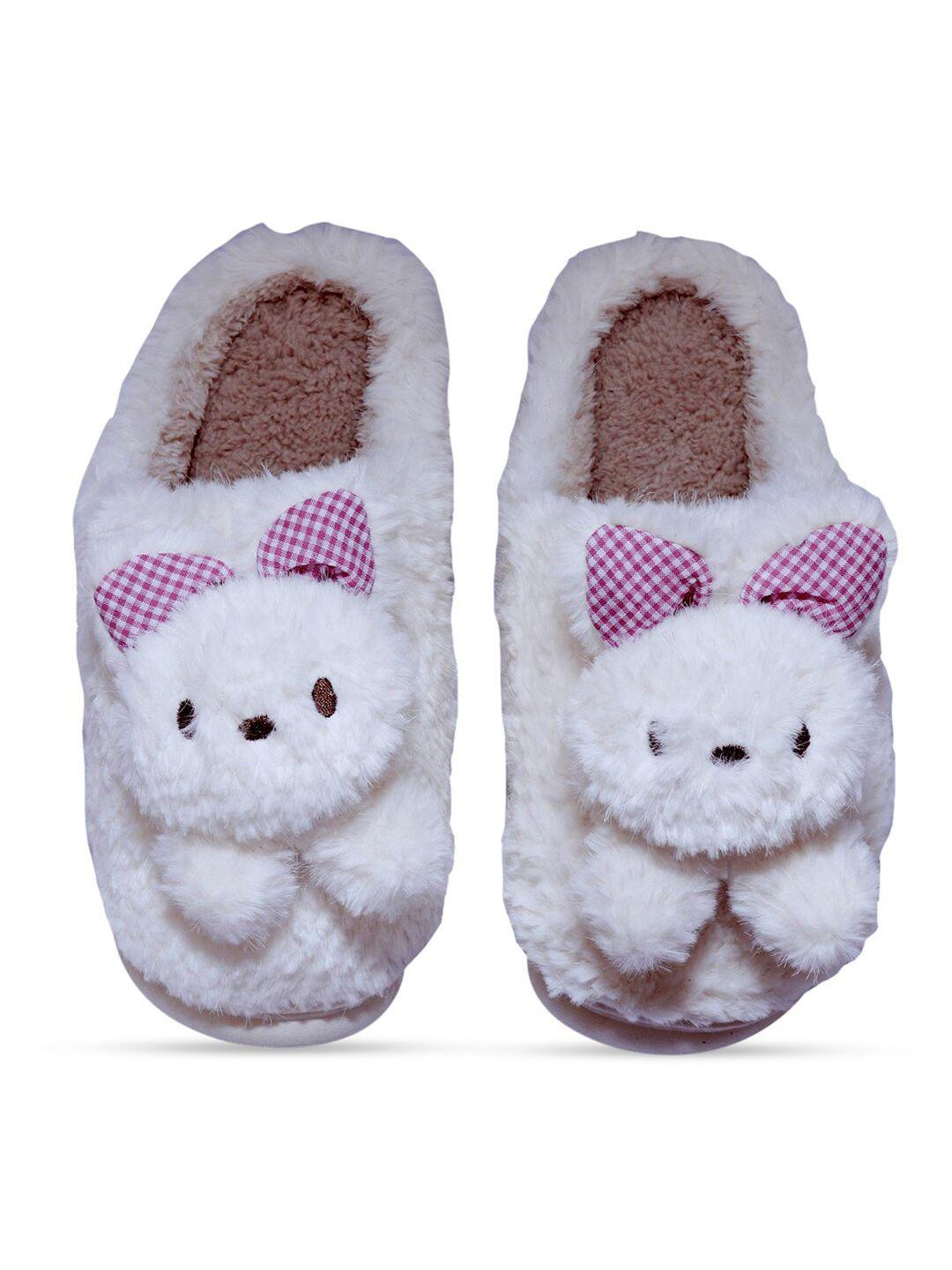miscreef women rabbit warm winter fur room slippers