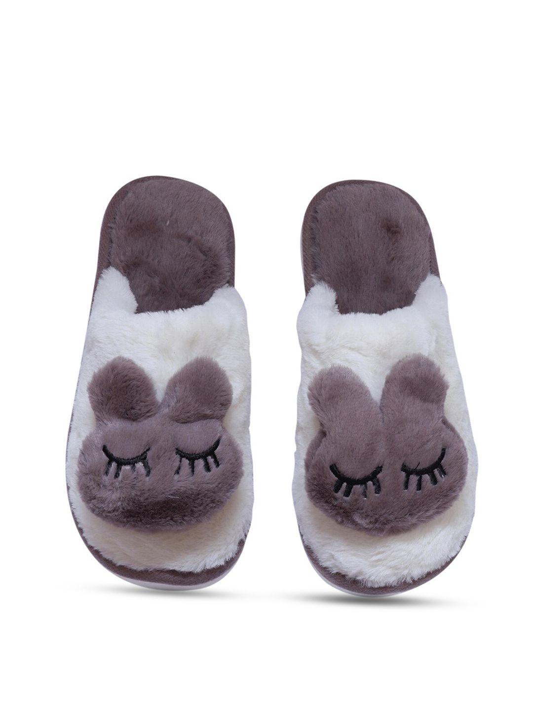 miscreef women teddy warm winter fur room slippers