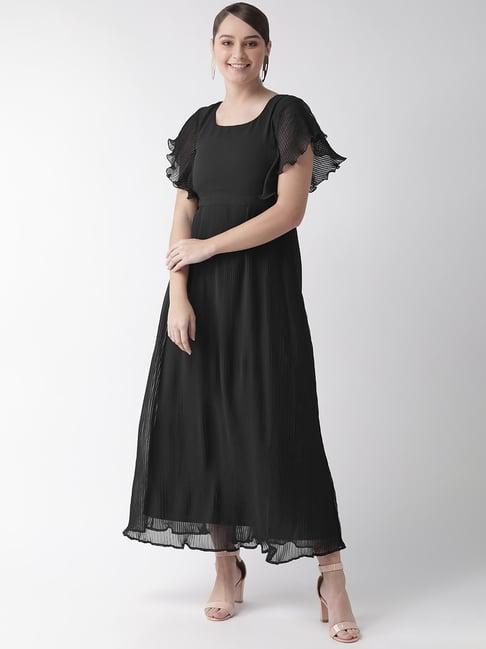 mish black maxi dress