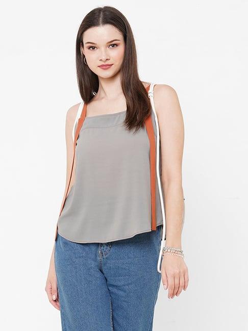 mish grey top