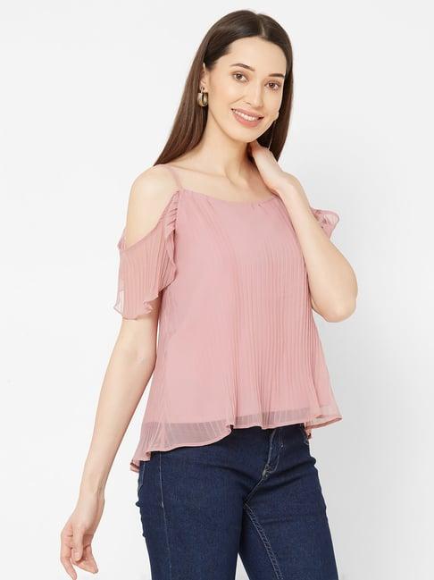 mish pink a-line top