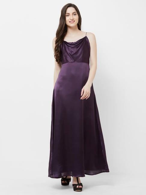 mish purple maxi dress
