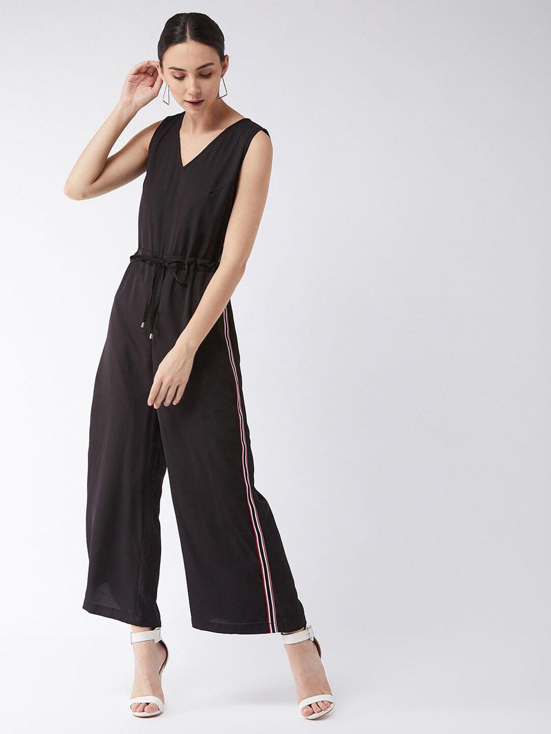 miss chase black basic jumpsuit