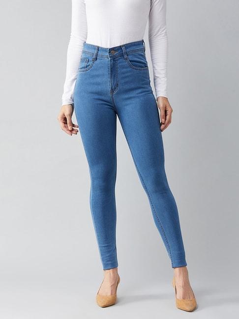 miss chase blue skinny fit jeans