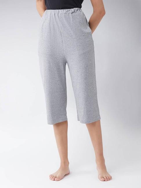 miss chase grey textured capris