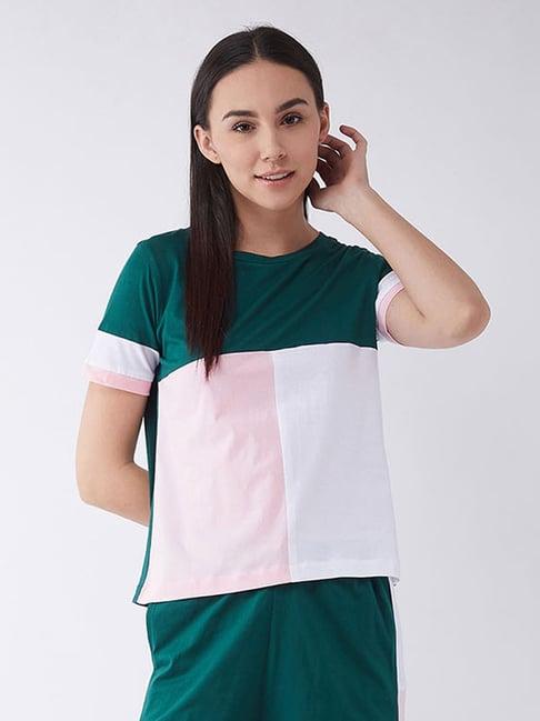 miss chase multicolor cotton t-shirt