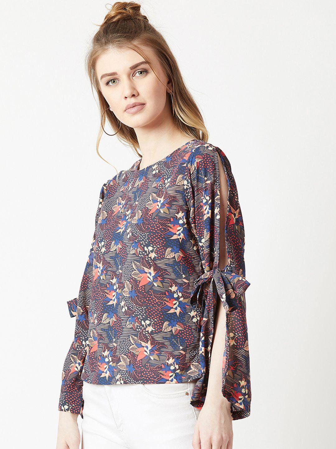 miss chase women multicoloured printed top