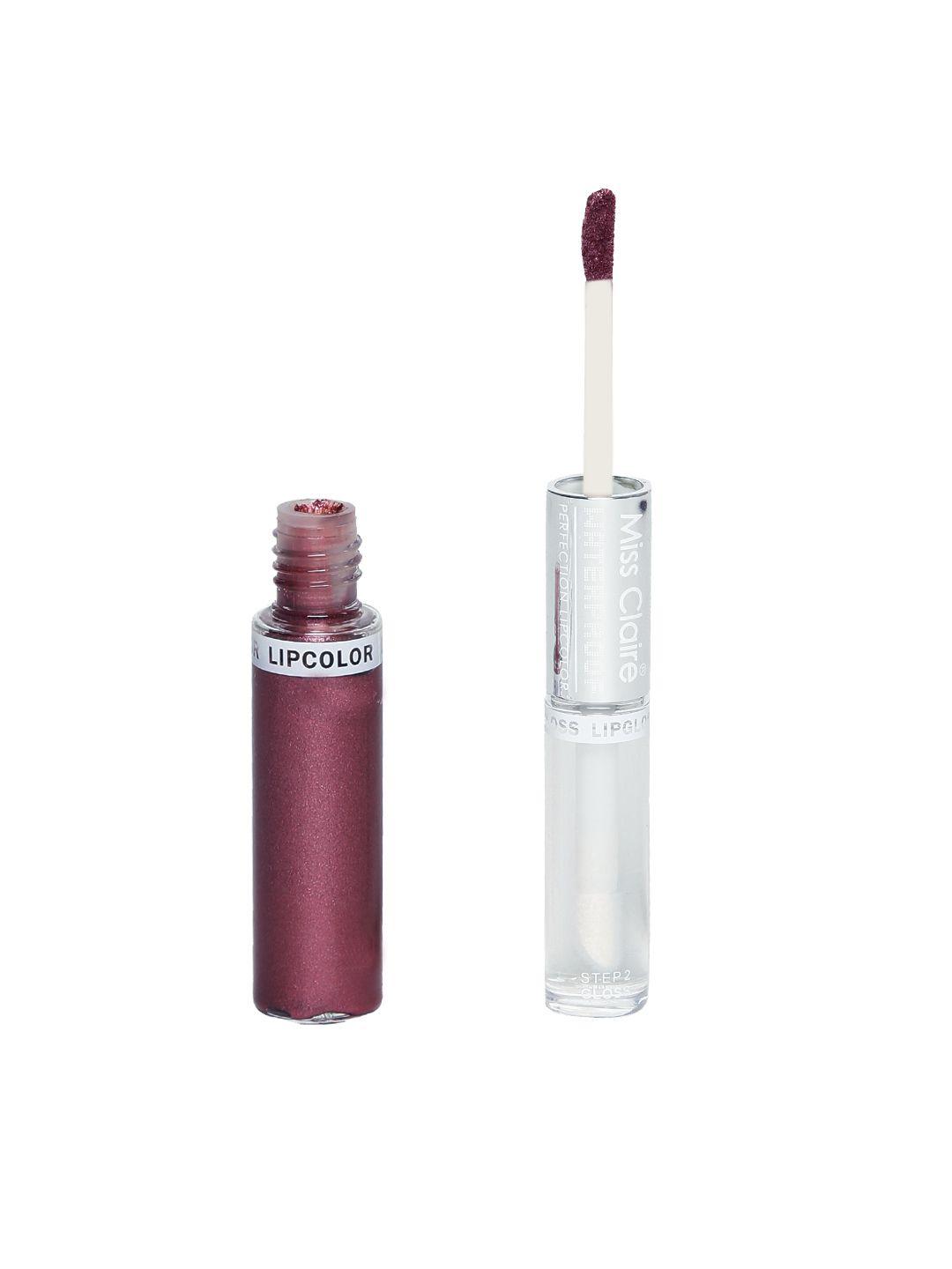 miss claire 29 waterproof perfection lip color & lip gloss 10 ml