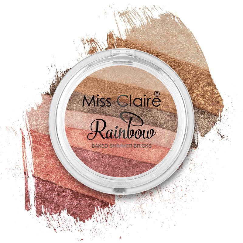 miss claire rainbow baked shimmer bricks