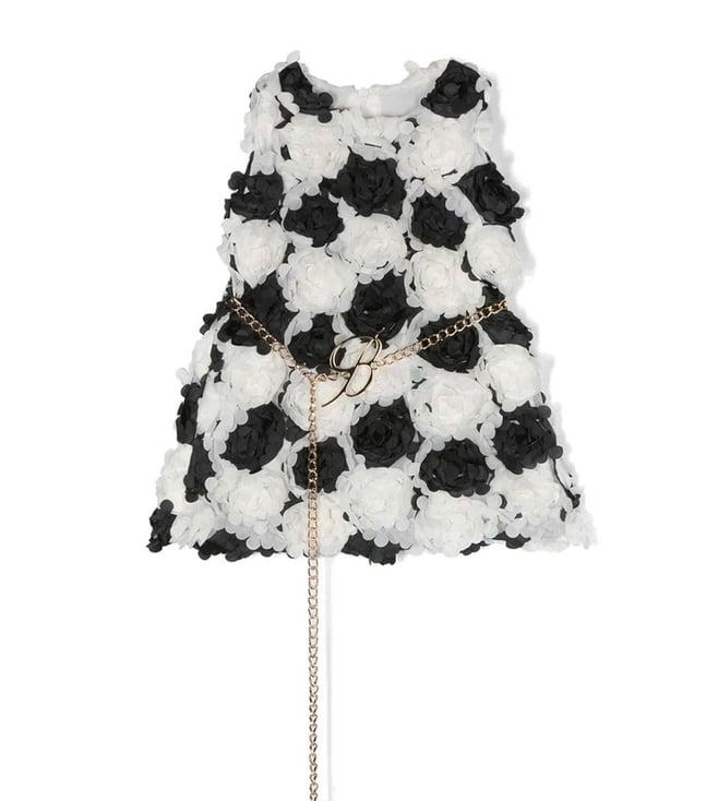 miss blumarine kids multi floral classic fit dress