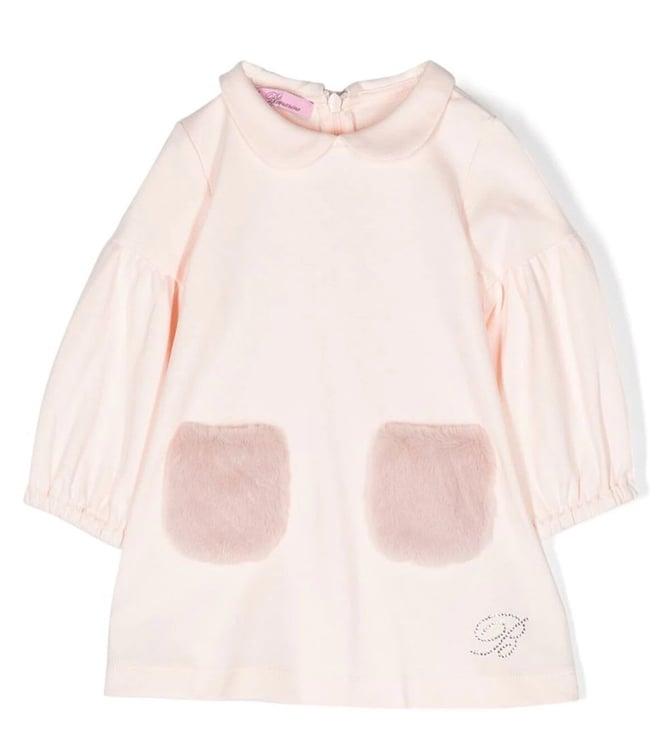 miss blumarine kids pink comfort fit dress