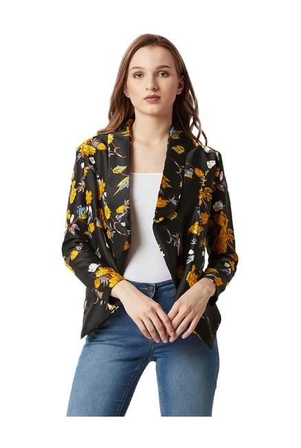 miss chase black full sleeves jacket