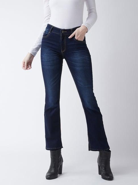 miss chase blue bootcut fit jeans