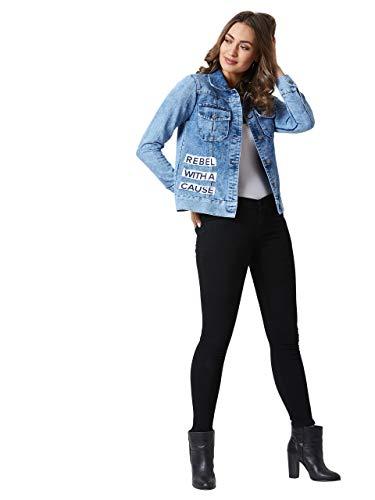 miss chase denim women's short length jacket (mcss19den05-33-158_light blue_small)