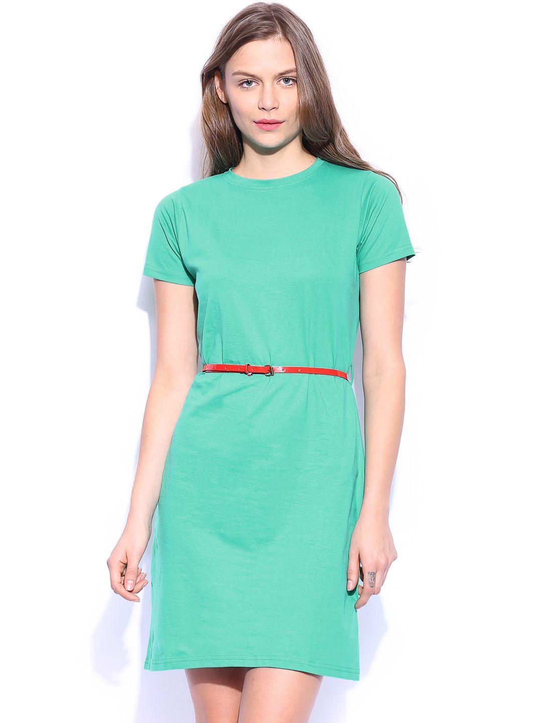 miss chase green shift dress