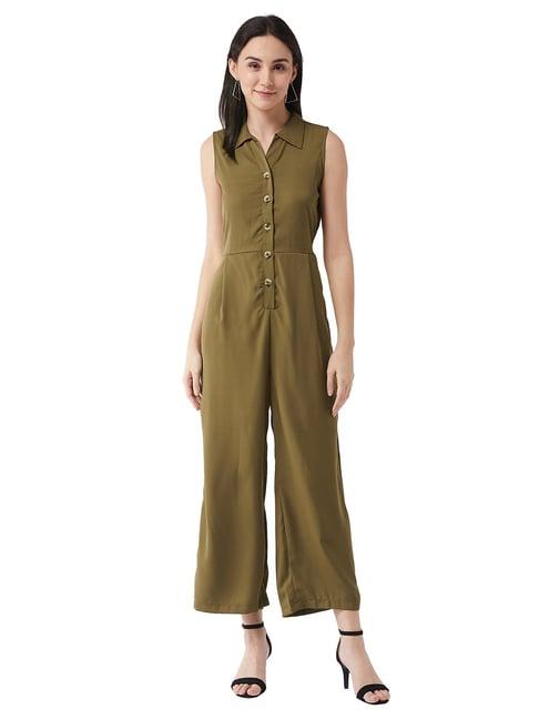 miss chase olive jumpsuit
