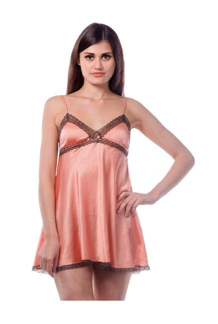 miss chase pink short babydoll