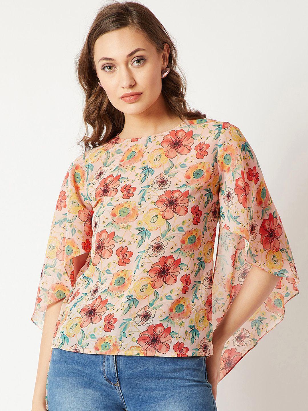 miss chase women multicoloured printed top