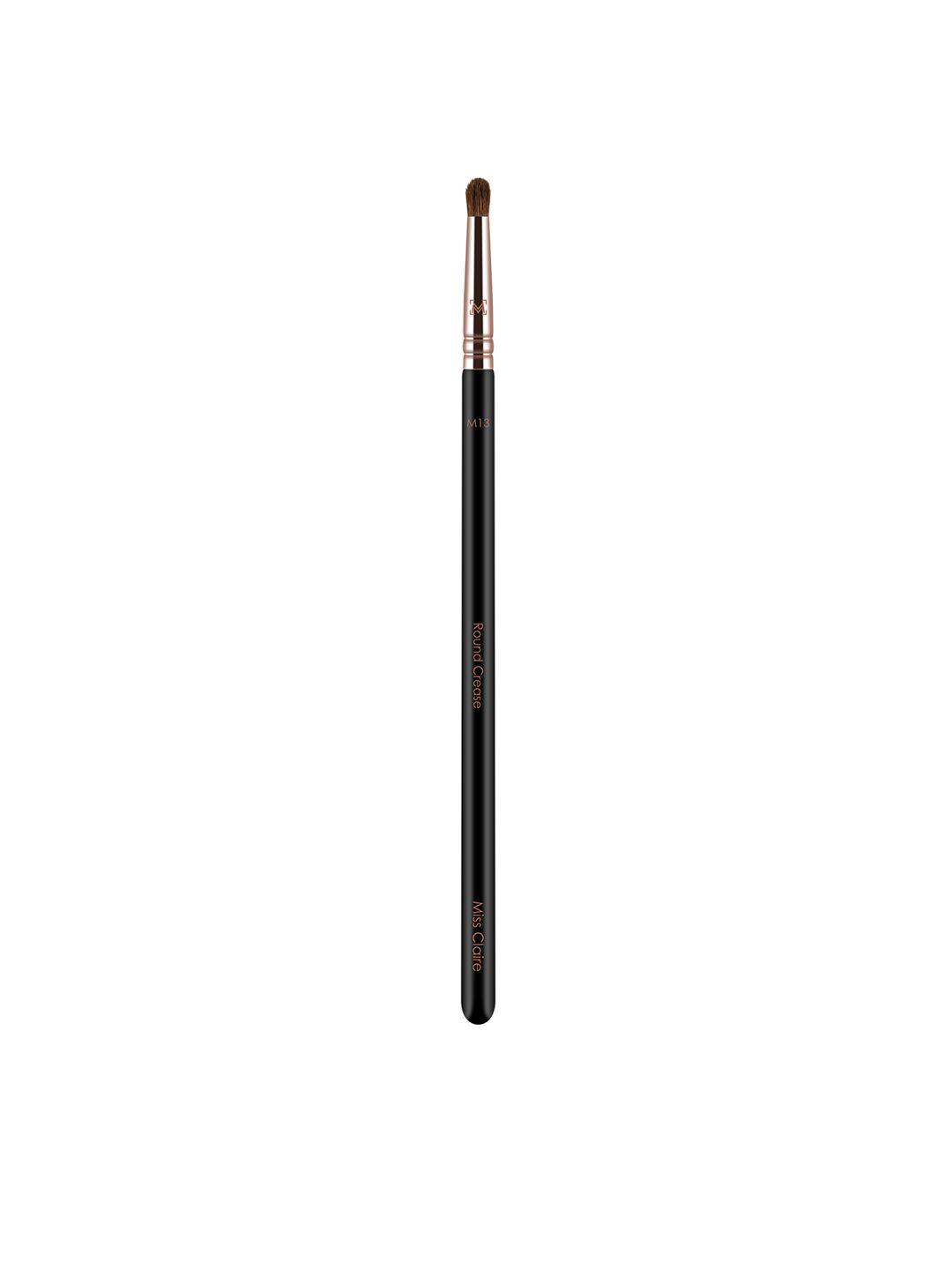 miss claire m13 - round crease eye brush (s) - rose gold-toned & black