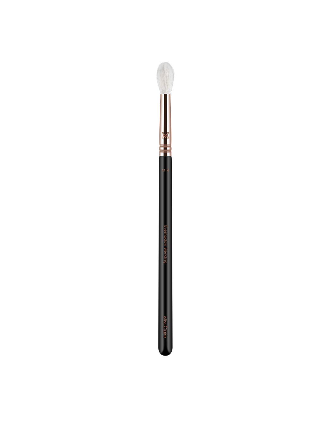 miss claire m14 - eyeshadow blending brush - rose gold-toned & black