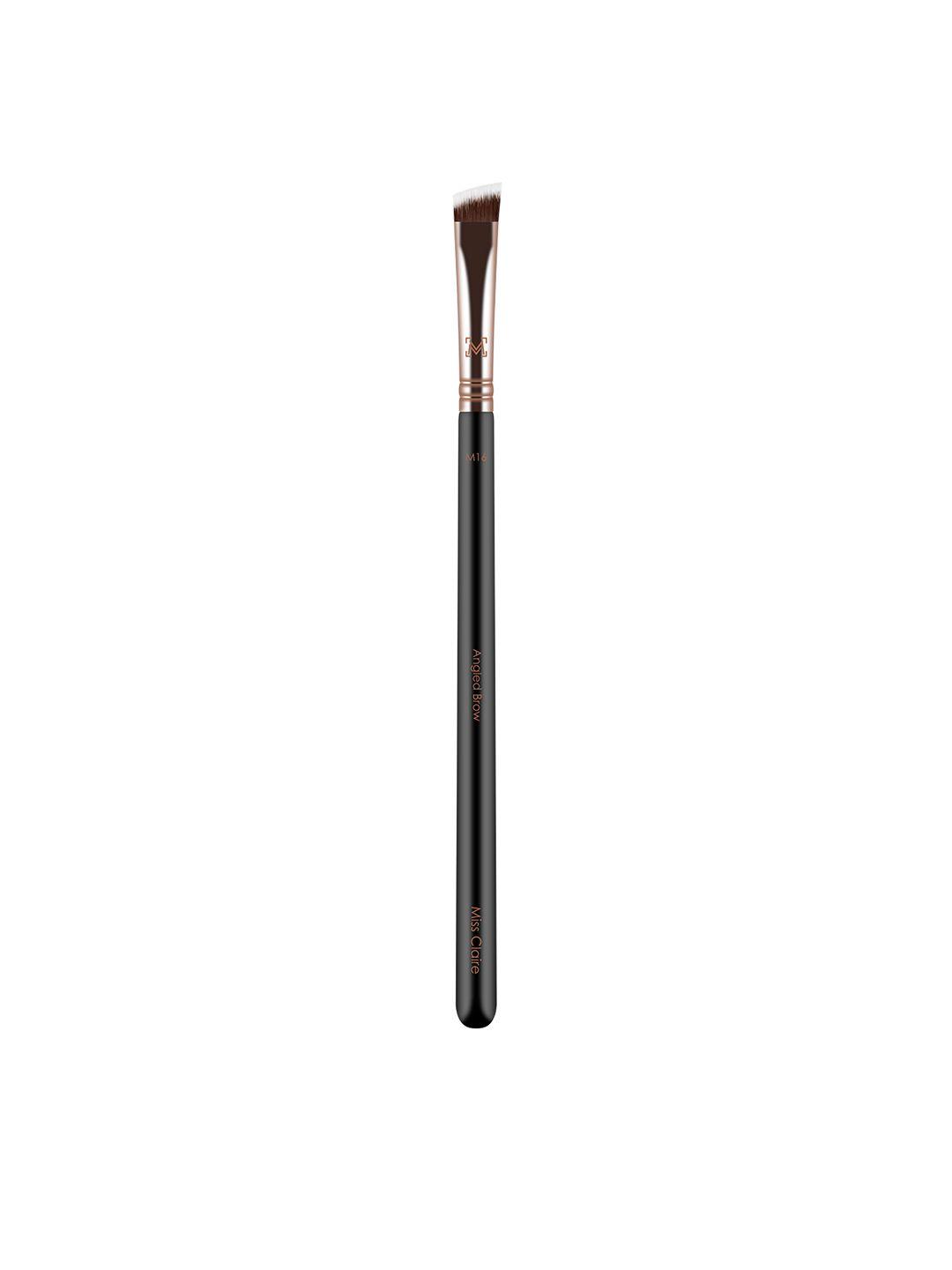 miss claire m16 - angled brow brush - rose gold-toned & black