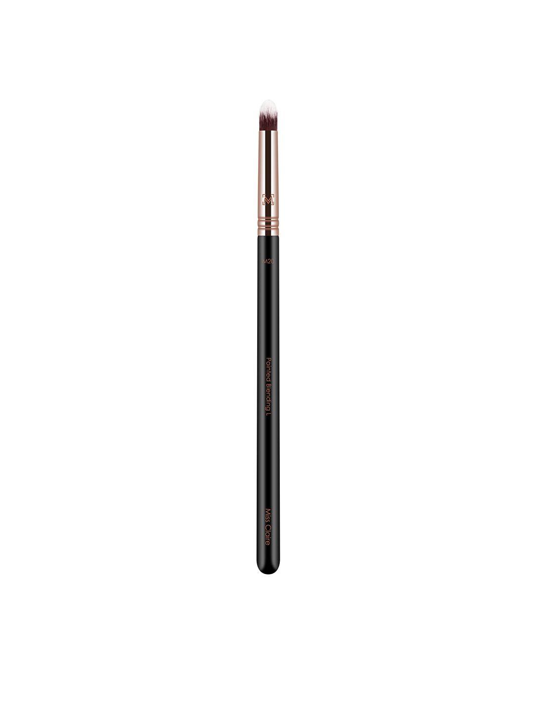 miss claire m20 - pointed blending eye brush (l) - rose gold-toned & black