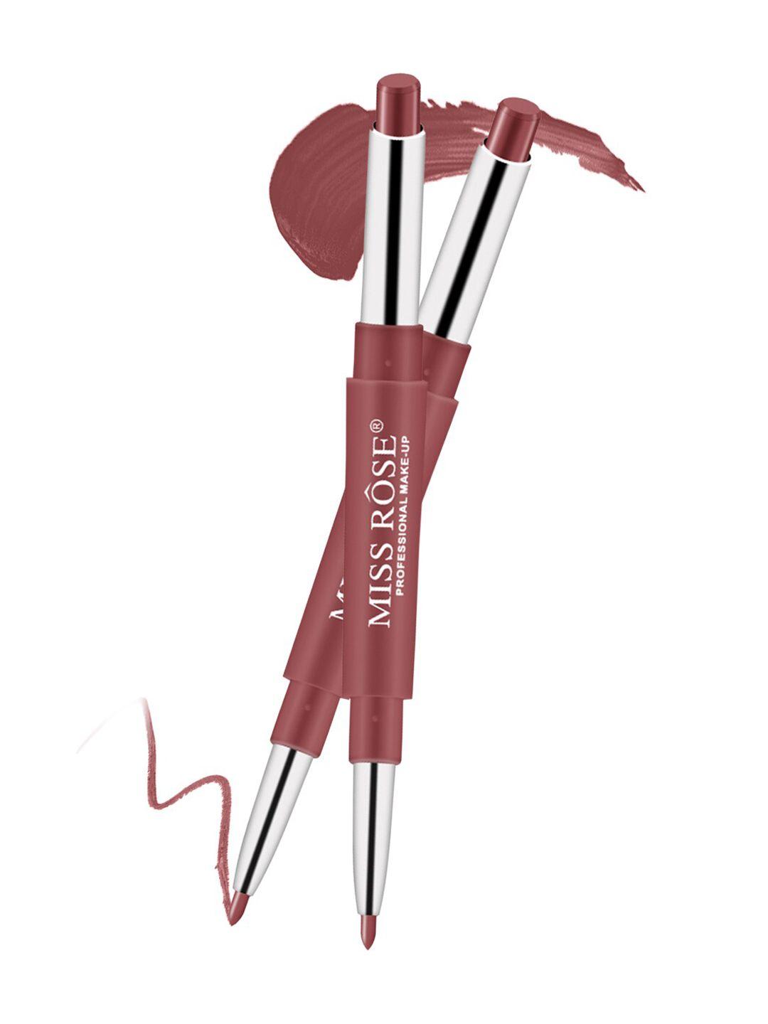 miss rose 2 in 1 creamymatte lipstick - show girl