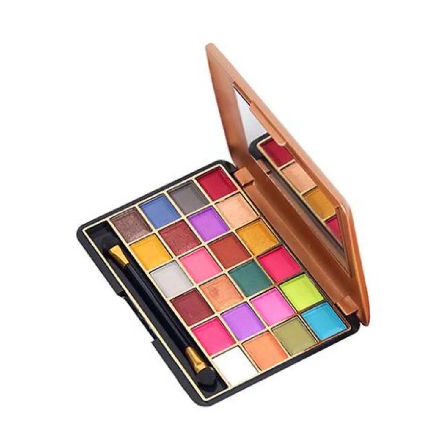 miss rose 24 color glitter eyeshadow palette - ny02 (24g)