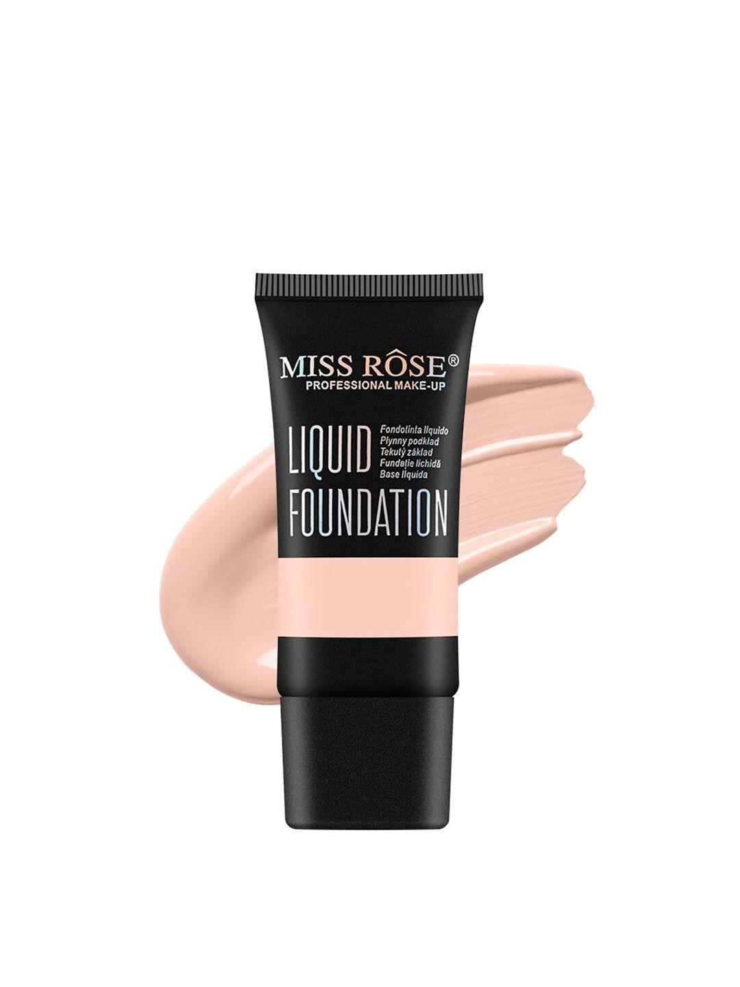 miss rose matte finish liquid foundation - beige 03