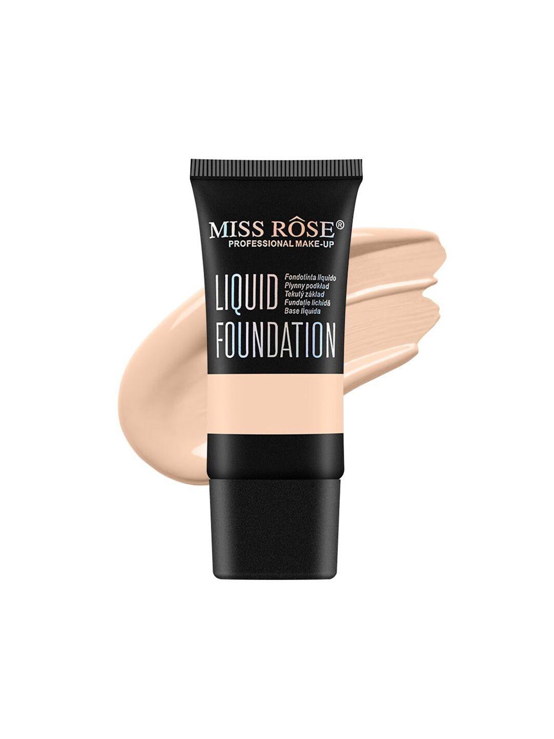 miss rose matte finish liquid foundation - beige 06