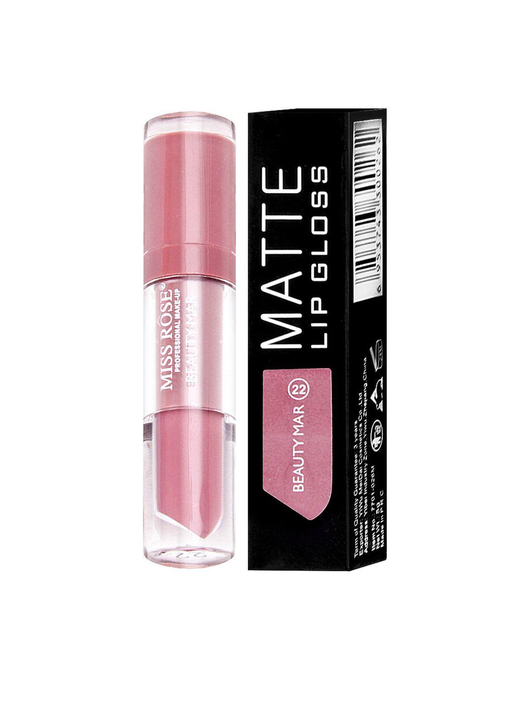 miss rose matte lip gloss beauty mar