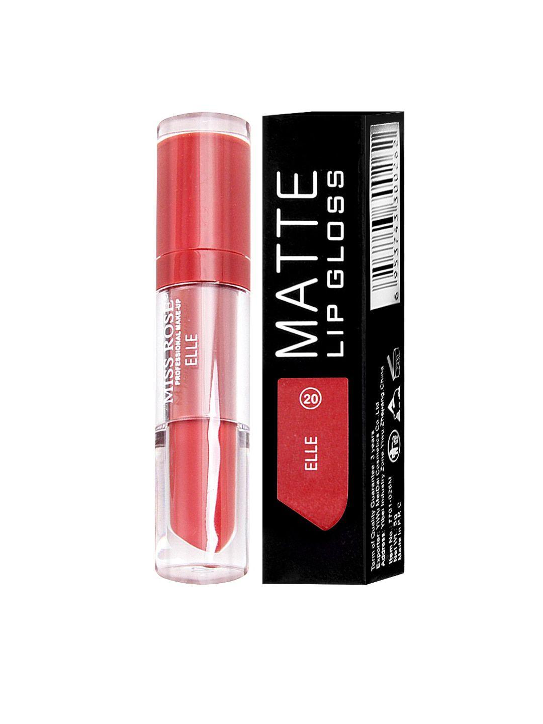 miss rose matte lipgloss elle 7701-026m 20 20 gm