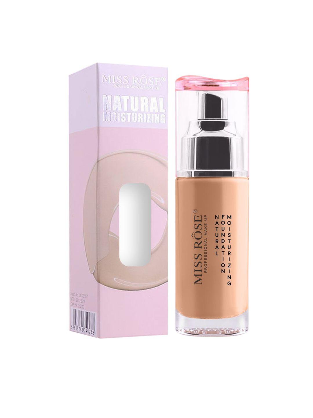 miss rose professional make-up liquid foundation 01 #bronze - 50 g