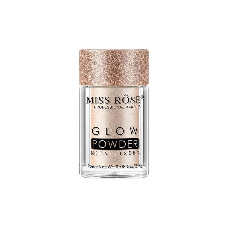 miss rose professsional makeup glow powder metalises