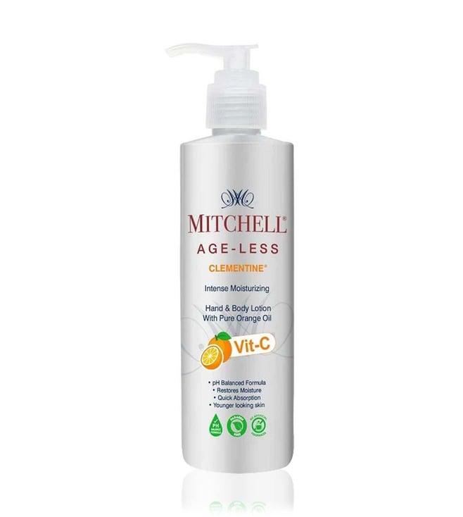mitchell usa clementine intense moisturizing hand & body lotion - 200 ml
