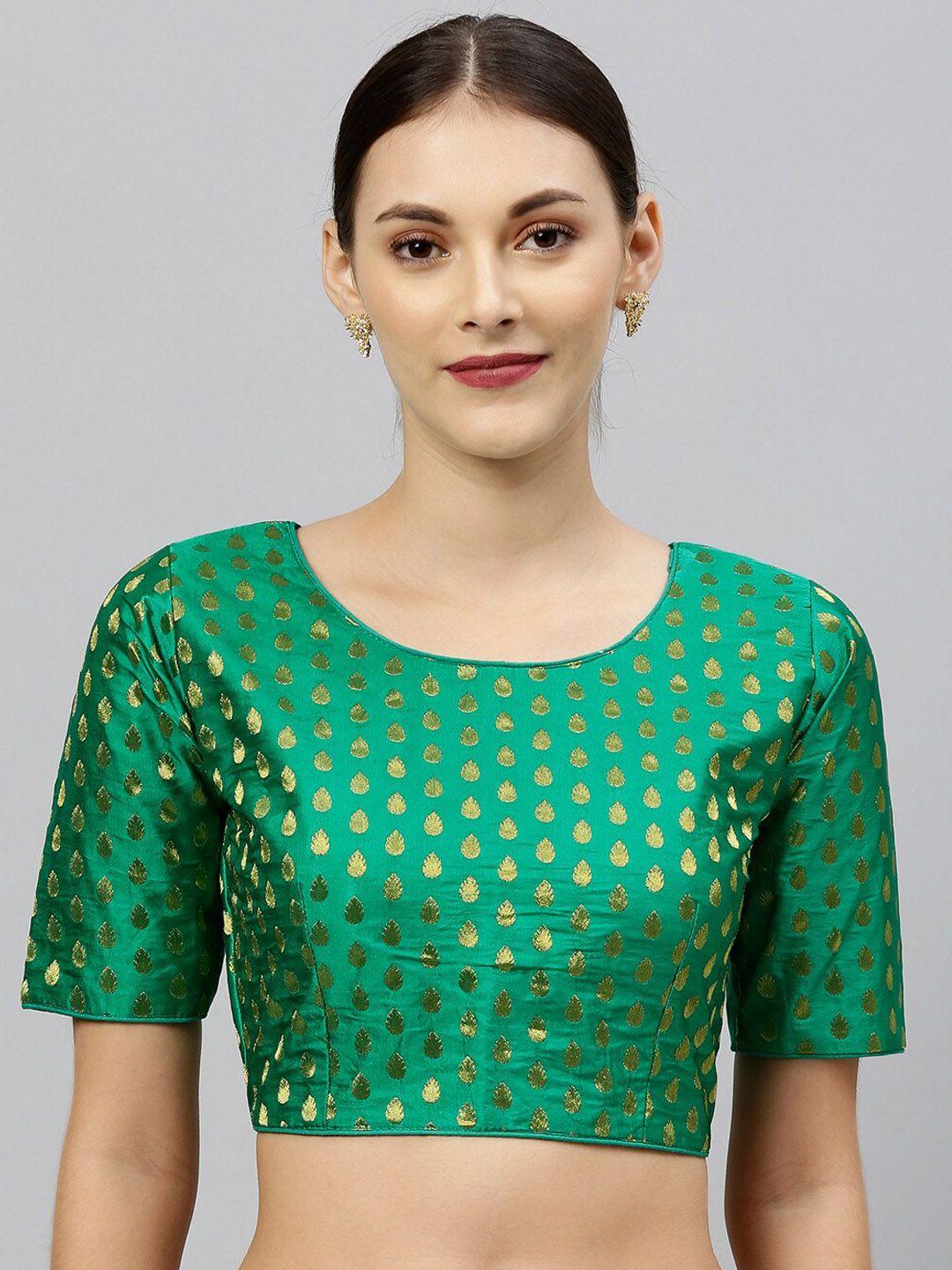 mitera printed saree blouse